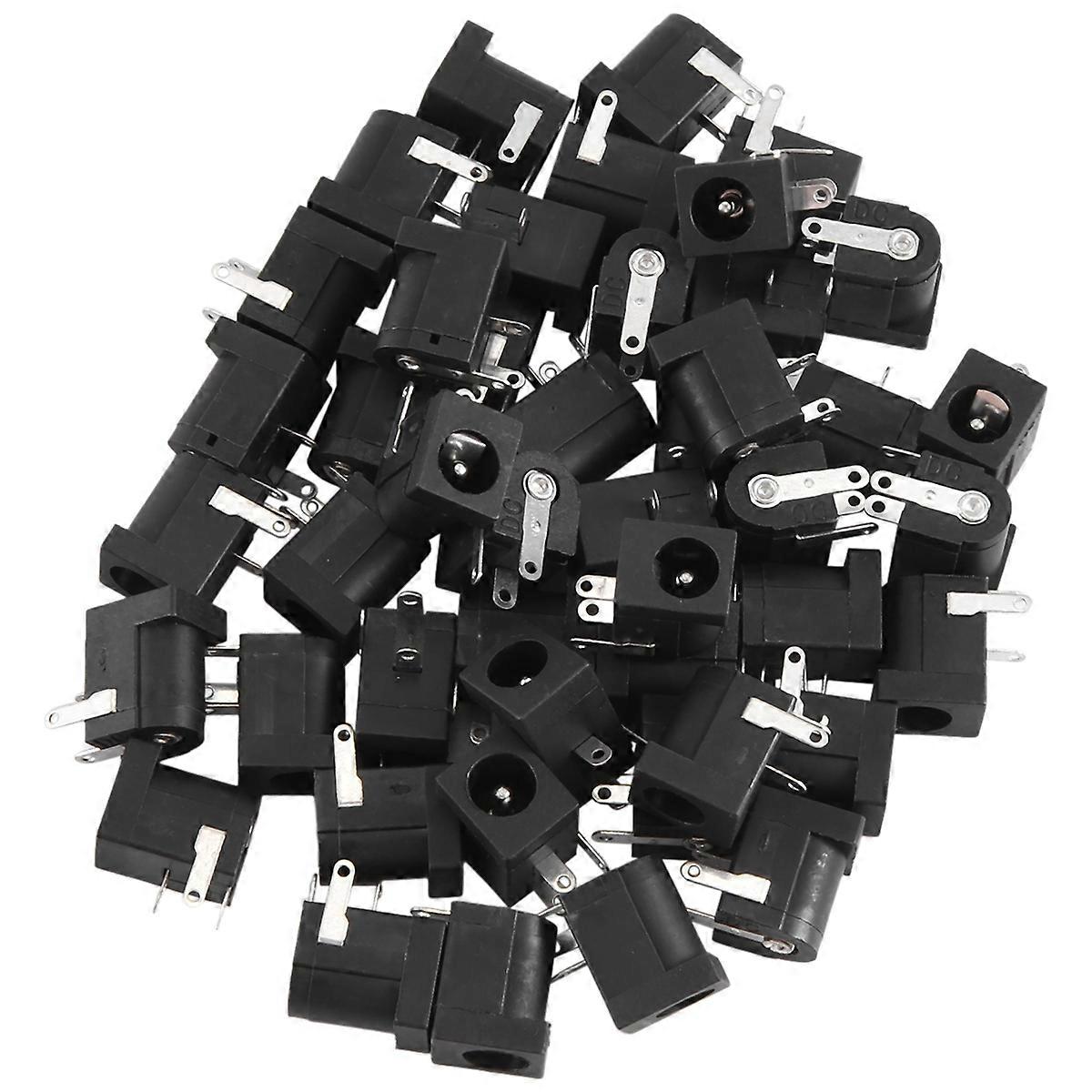 45 Pcs DC Power Jack Socket 2.1mm x 5.5mm -Type PCB DC-005