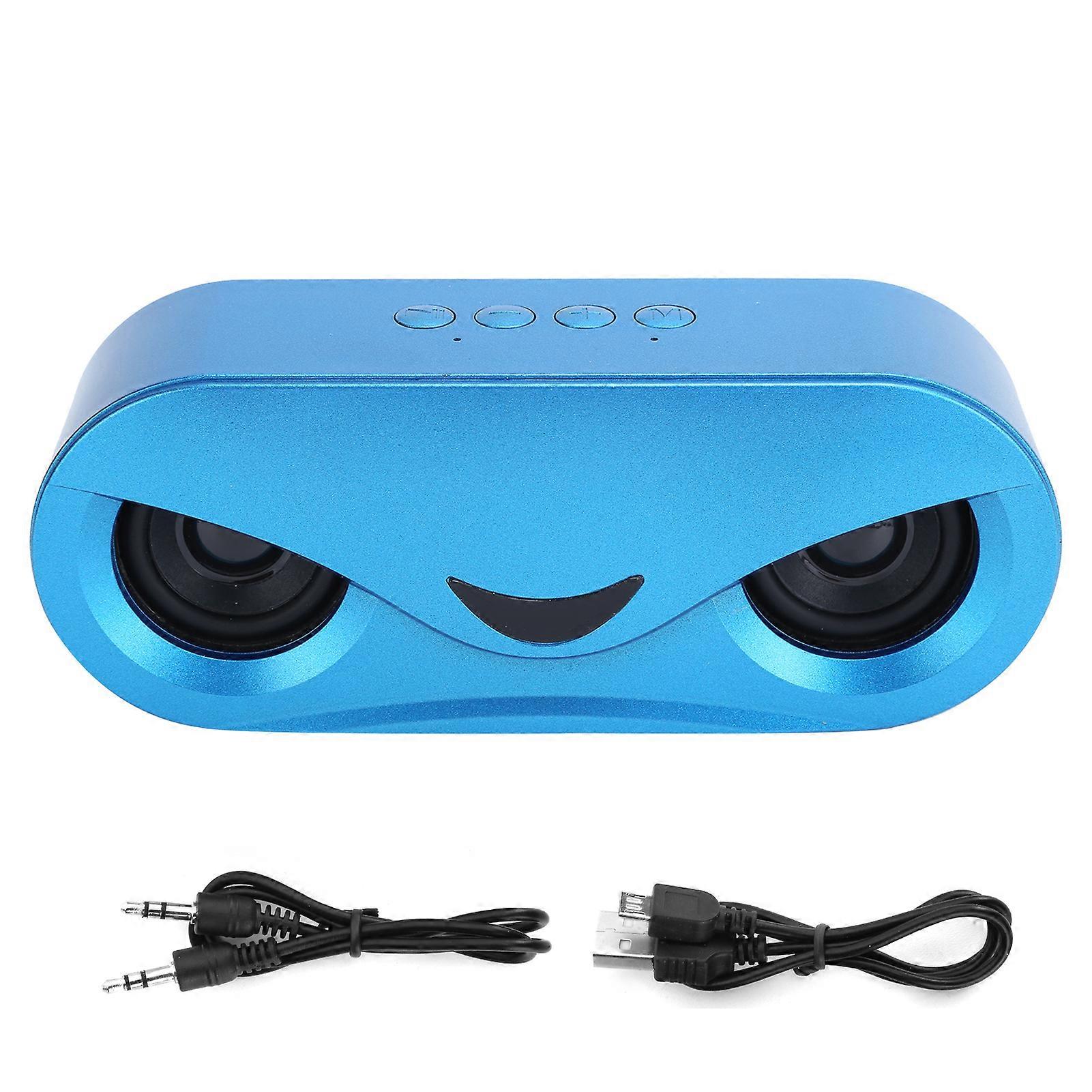 Portable Wireless Bluetooth Dual Speaker with LED Light Bass Stereo Speaker for U Disc