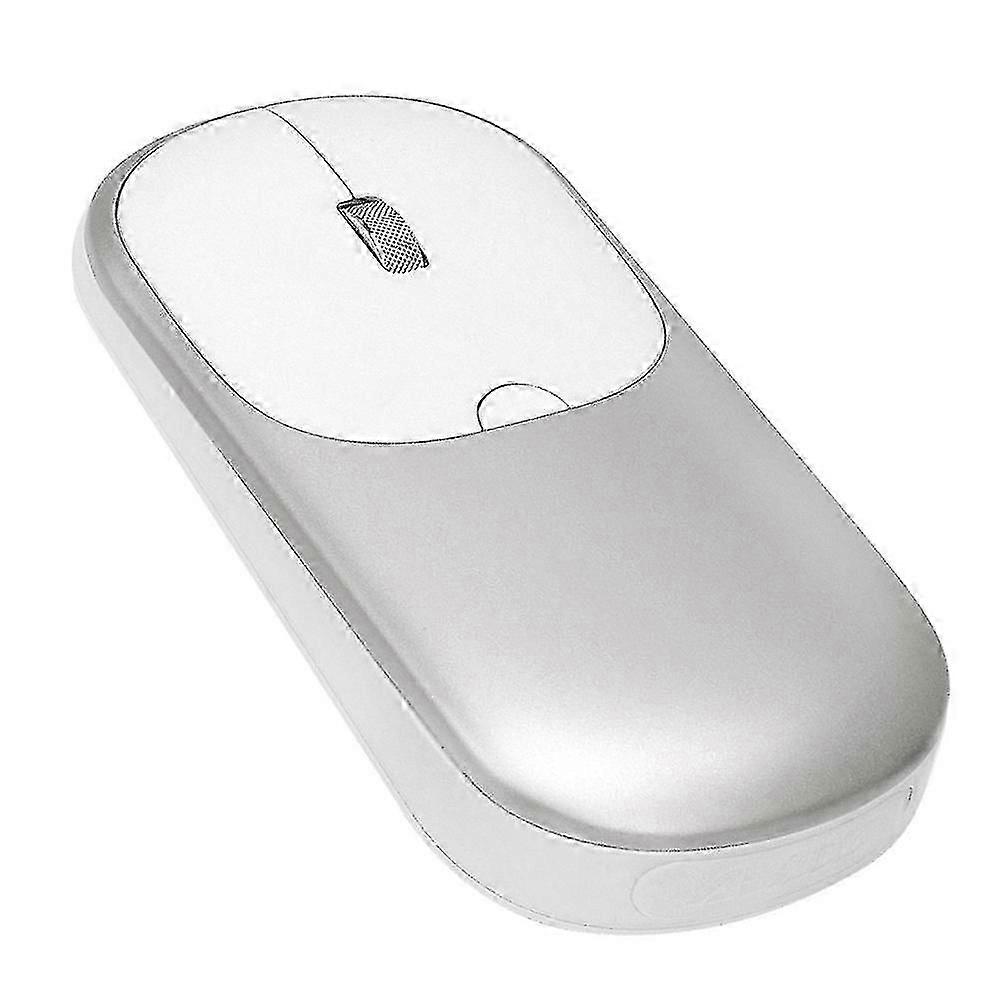 Rechargeable Bluetooth Mouse, Slim Silent Computer Mouse Dual Mode 2.4g Wireless Mouse Portable Cordless Mice For Pc Laptop Ipad Windows/mac/android