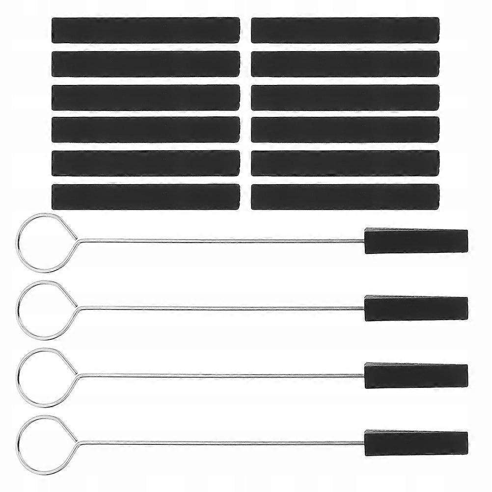 1 Set Piano Tuning Kit Rubber Mutes Fixing Tool