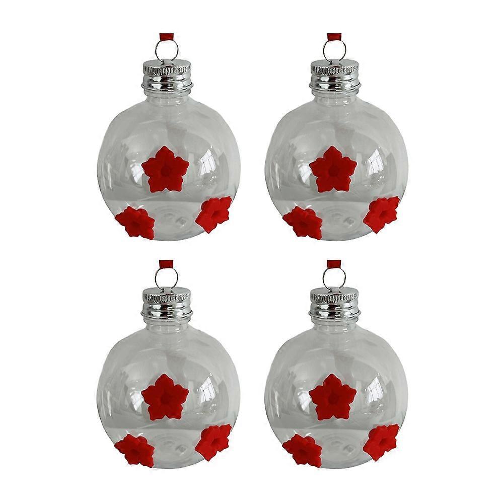 Hummingbird Feeder,Humming Bird Feeders for Outdoors Hanging 4Pcs
