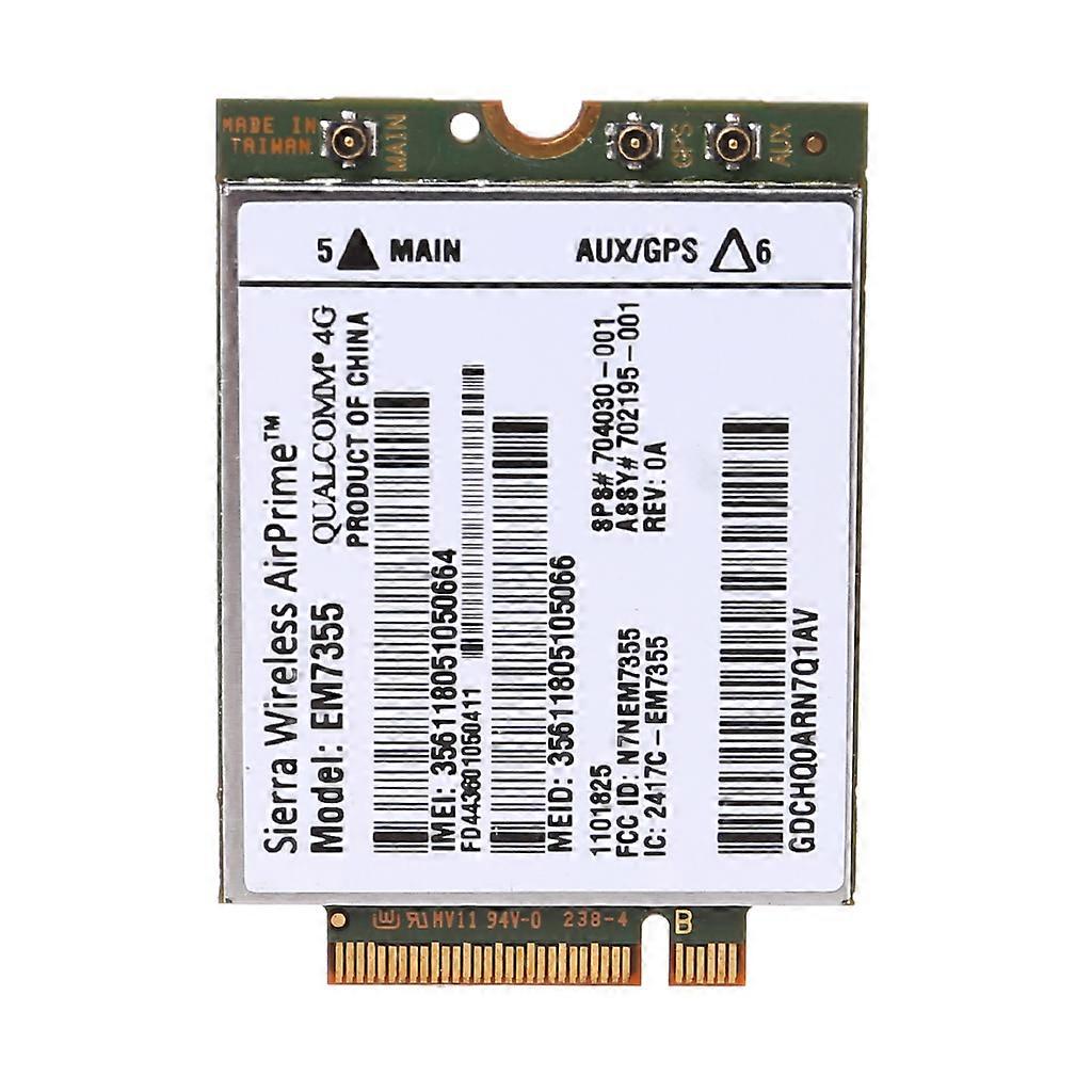 4G Module for HP LT4111 LTE WWAN Card EM7355 Gobi5000 M.2 Network Connector WWAN Card Black