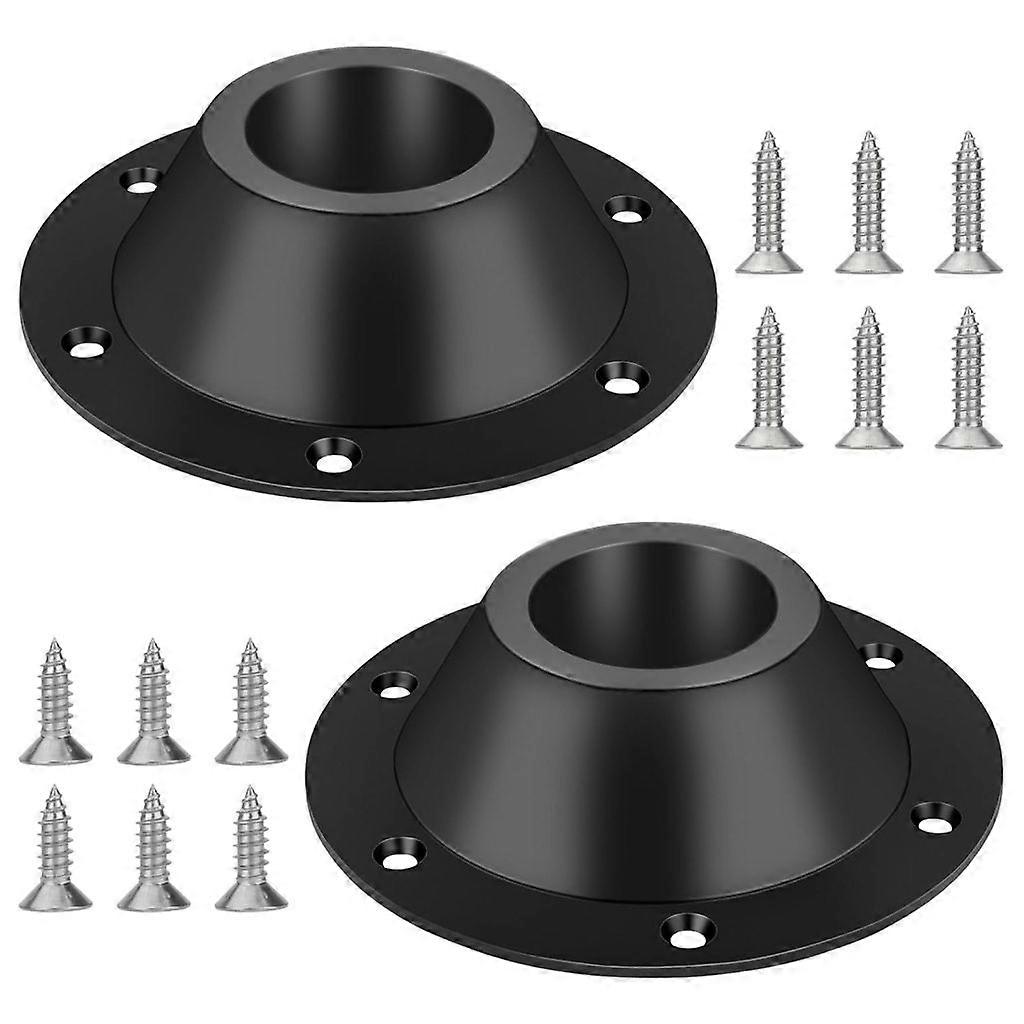 Table Leg Base Rustproof Table and Floor Mount Base with 6 Mount Holes