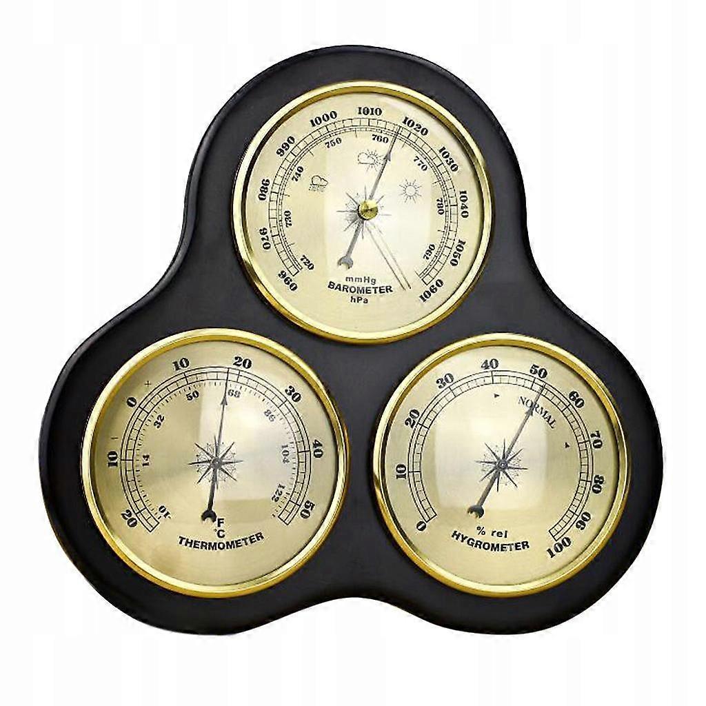 Trætermometer, Hygrometer, Barometer