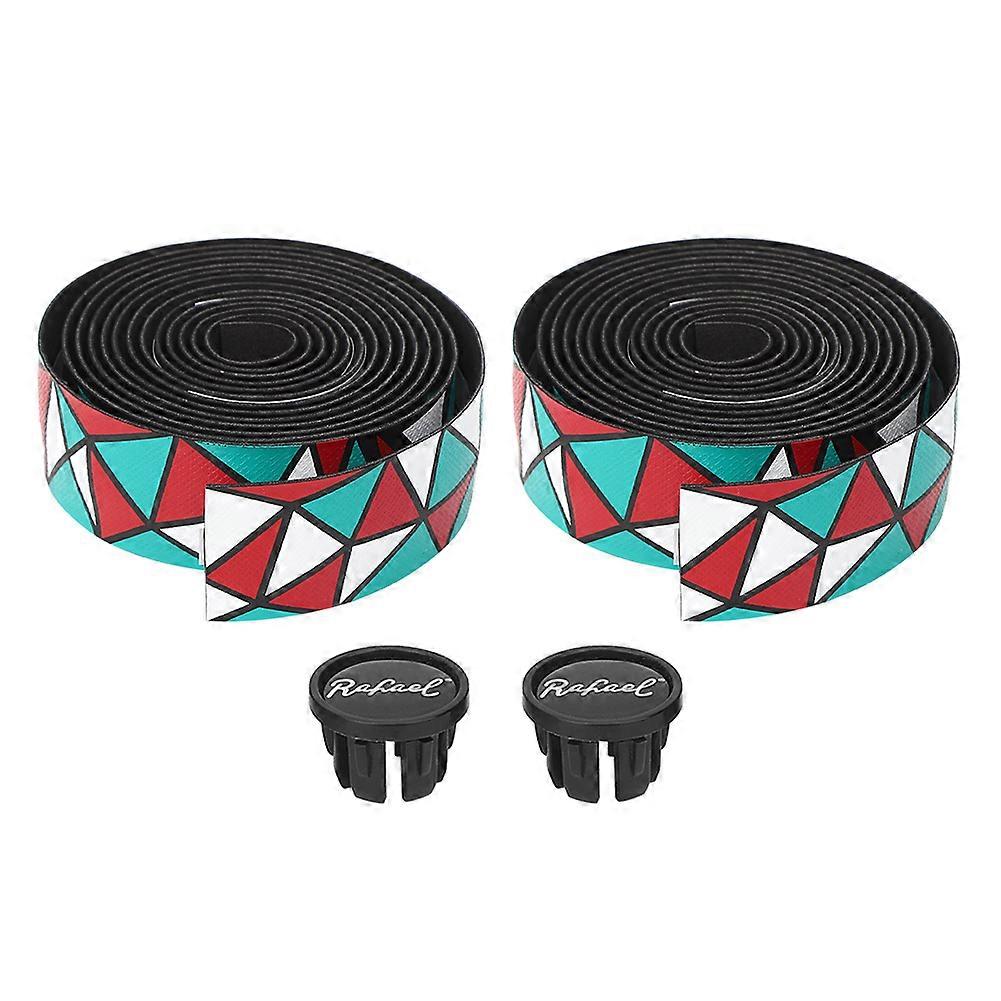 Bike Skid Resistance Handle Bar Tapes Road Bicycle Bend Handlebar Damping Wrap Fixing Straps