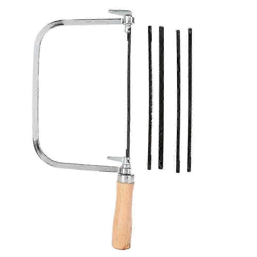 Adjustable Cutting Tool U shaped Loaf Cutter Saw Wood Handle With 5 Hand Saw Strings