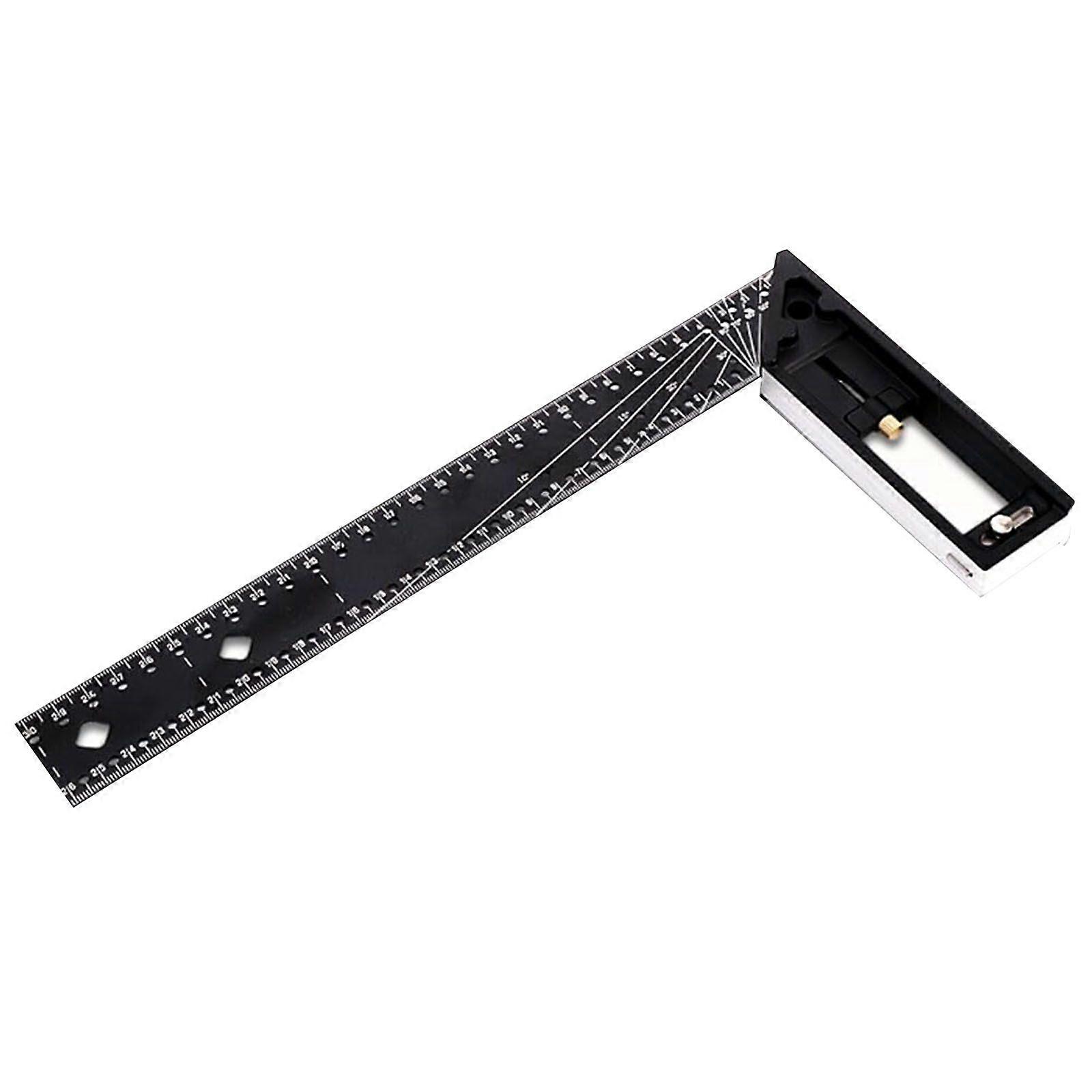 Multi-Angle Measuring Ruler-High Quality Professional Measuring Tool, Universal Combination Angle, 45/90 Degree Multifunctional Gauge Right Angle Rule