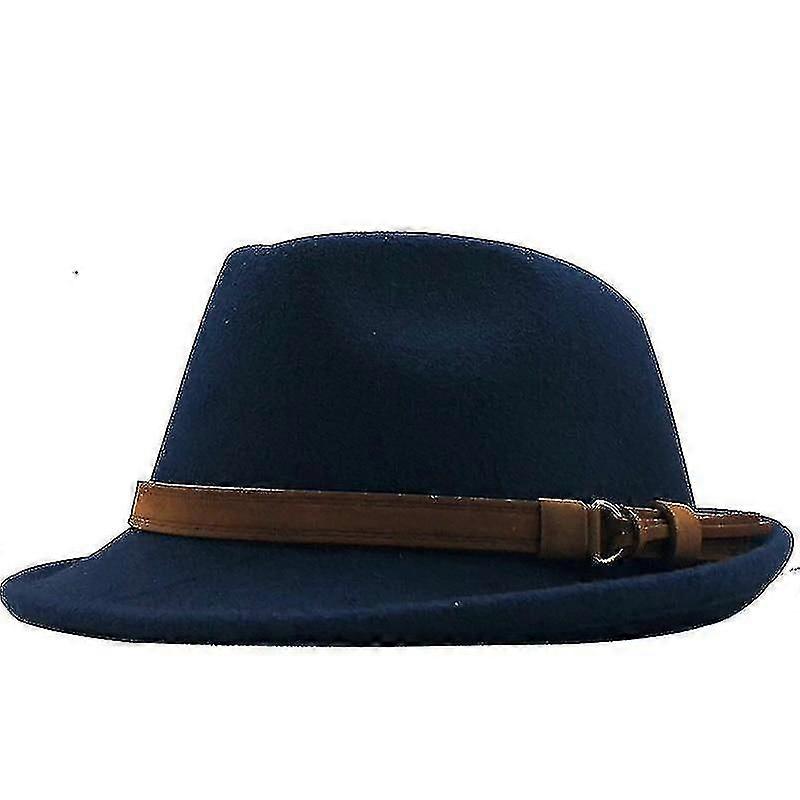 Nye Uld Kvinder Mænd Fedora Hat Til Vinter efterår
