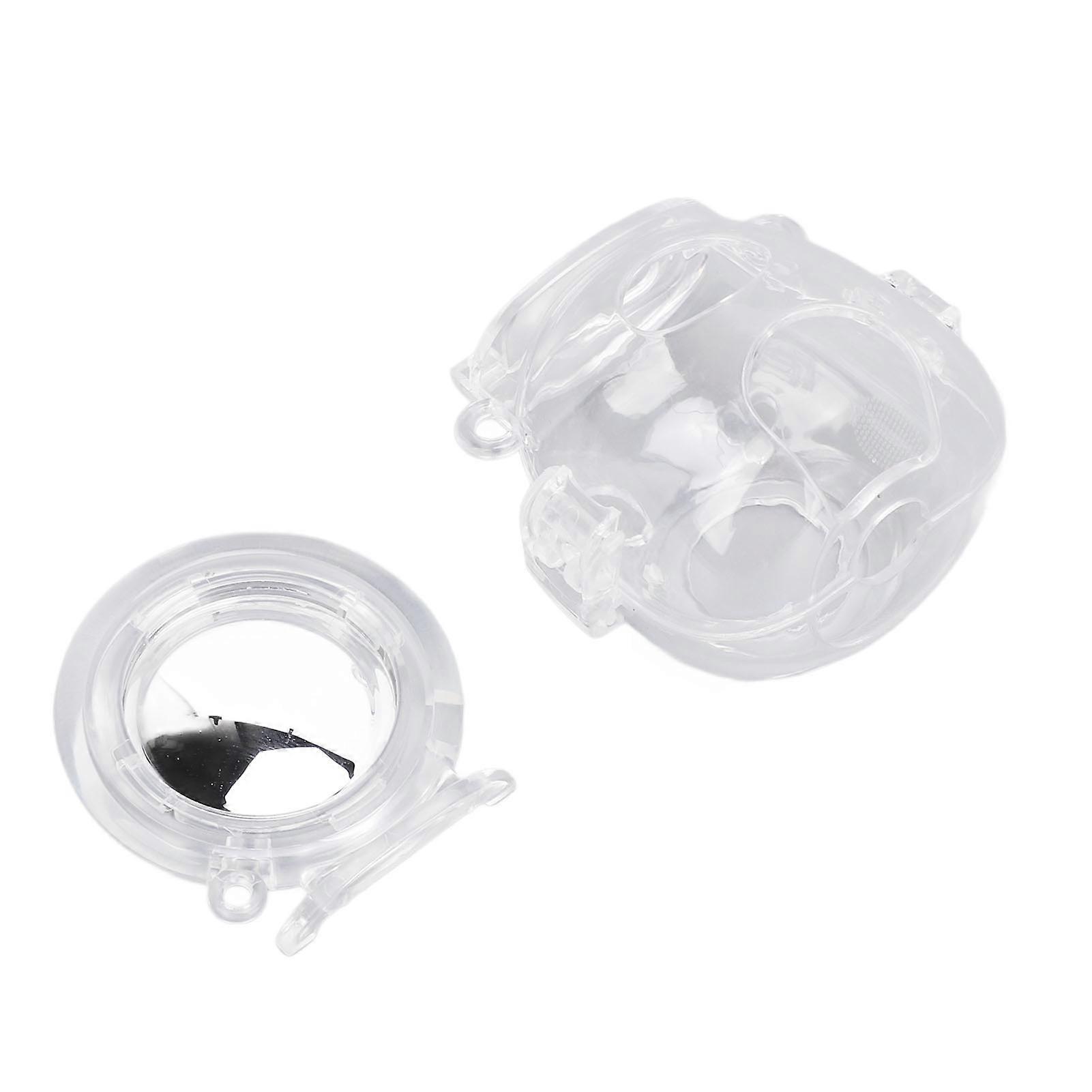 Camera Case Anti Scratch Anti Fall Transparent with Self Shooting Mirror Protective Shell for Instax Pal 