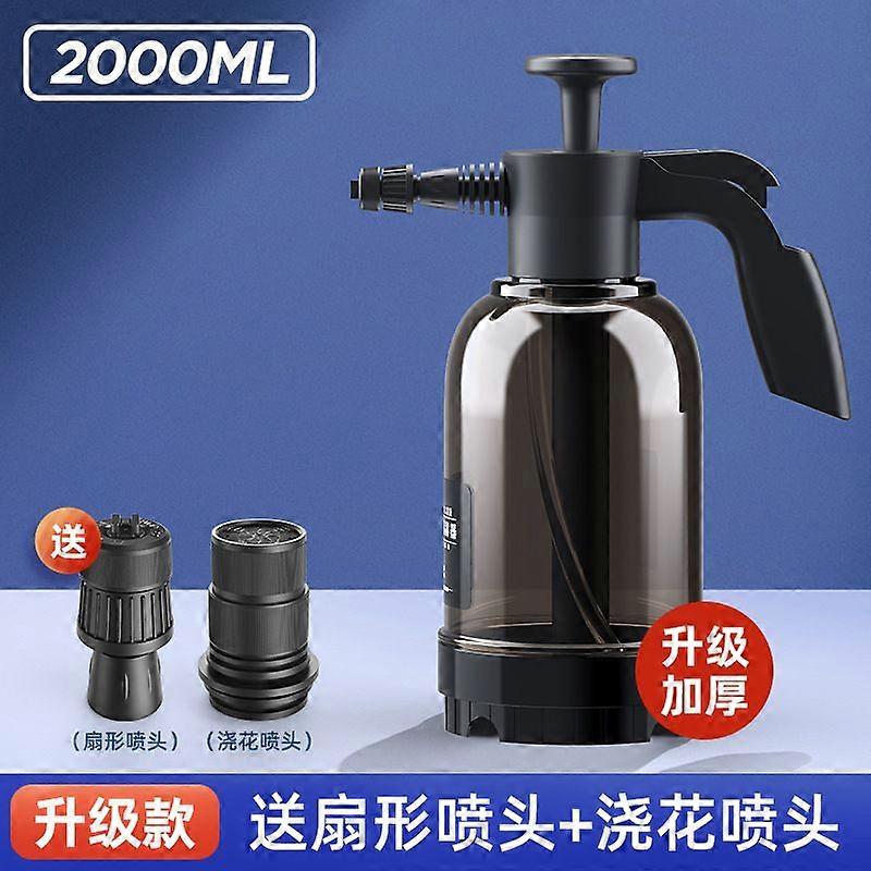 Manuell pumpeskumsprøyte for bilvask håndholdt trykkvannsprøyteflaske for rengjøring multifunksjonell elektrisk skumsprøyte for hage og hjem U