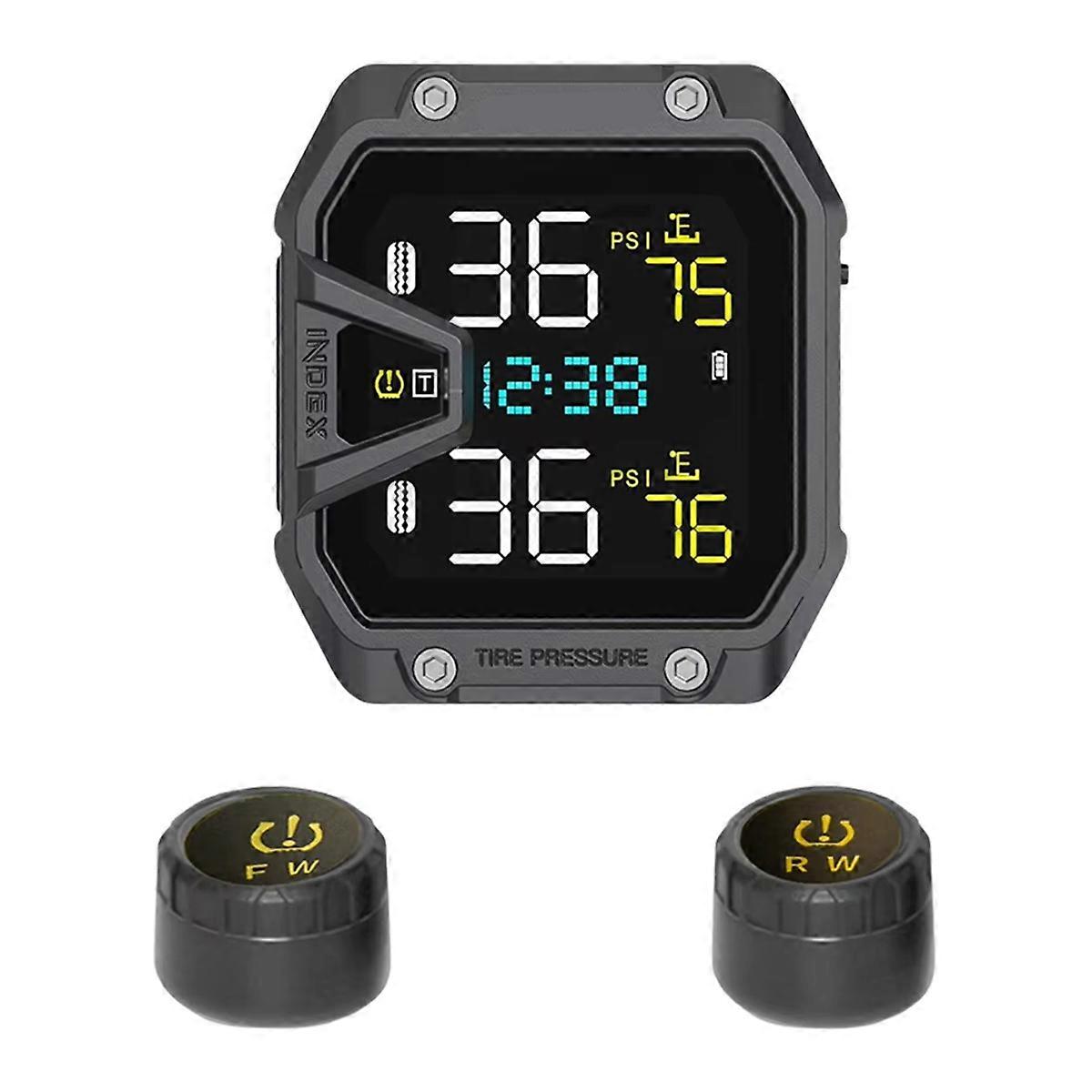 Μοτοσικλέτα TPMS με 2 αισθητήρες IP65 αδιάβροχο ασύρματο B