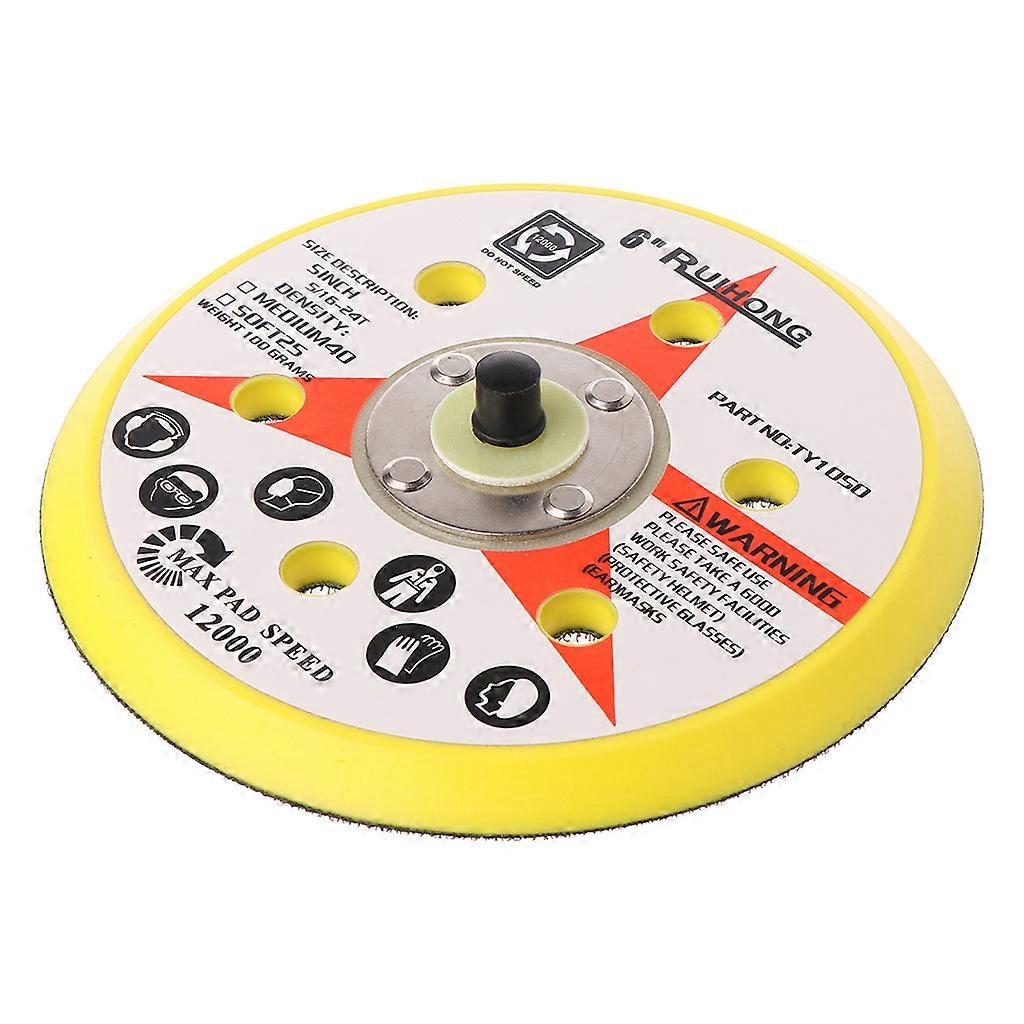 Hook and Loop Sanding Pad for Woodworking/Automotive Work/Industrial Settings Thread Mounts