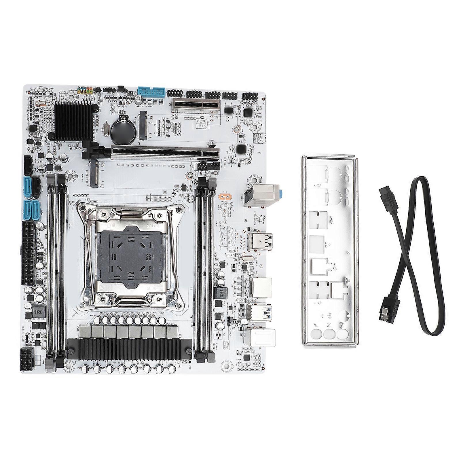 X99S D4 PLUS Motherboard for Intel CPU M.2 NVME 128GB DDR4 USB3.0 SATA3.0 Support
