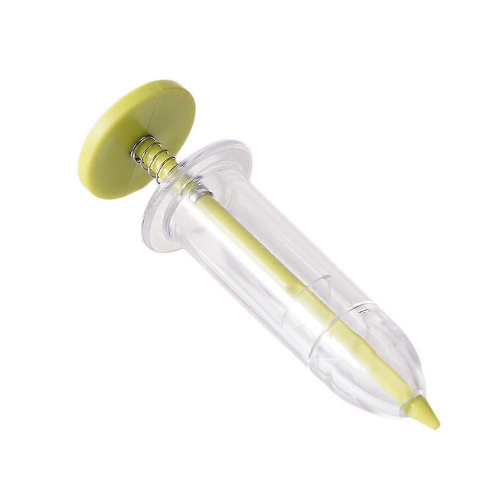 Yellow green (A) $ Syringe seeder Tray seeder Seedling rapeseed Manual seeder Accessories Gardening tools
