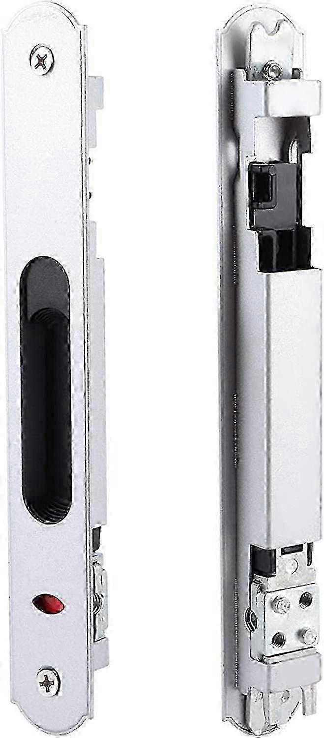 Sliding Glass Door Lock with Window Hook Lock for Home Security, 20 x 3 cm, Suitable for Various Door Types