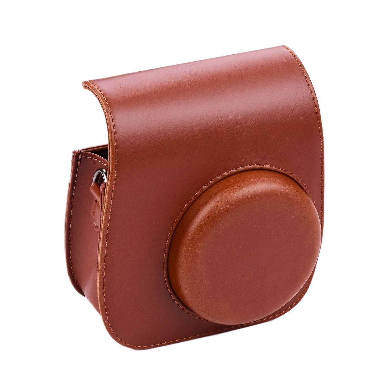 Fujifilm Instax Mini 11 Camera Case - PU Leather, Water-Resistant, with Shoulder Strap