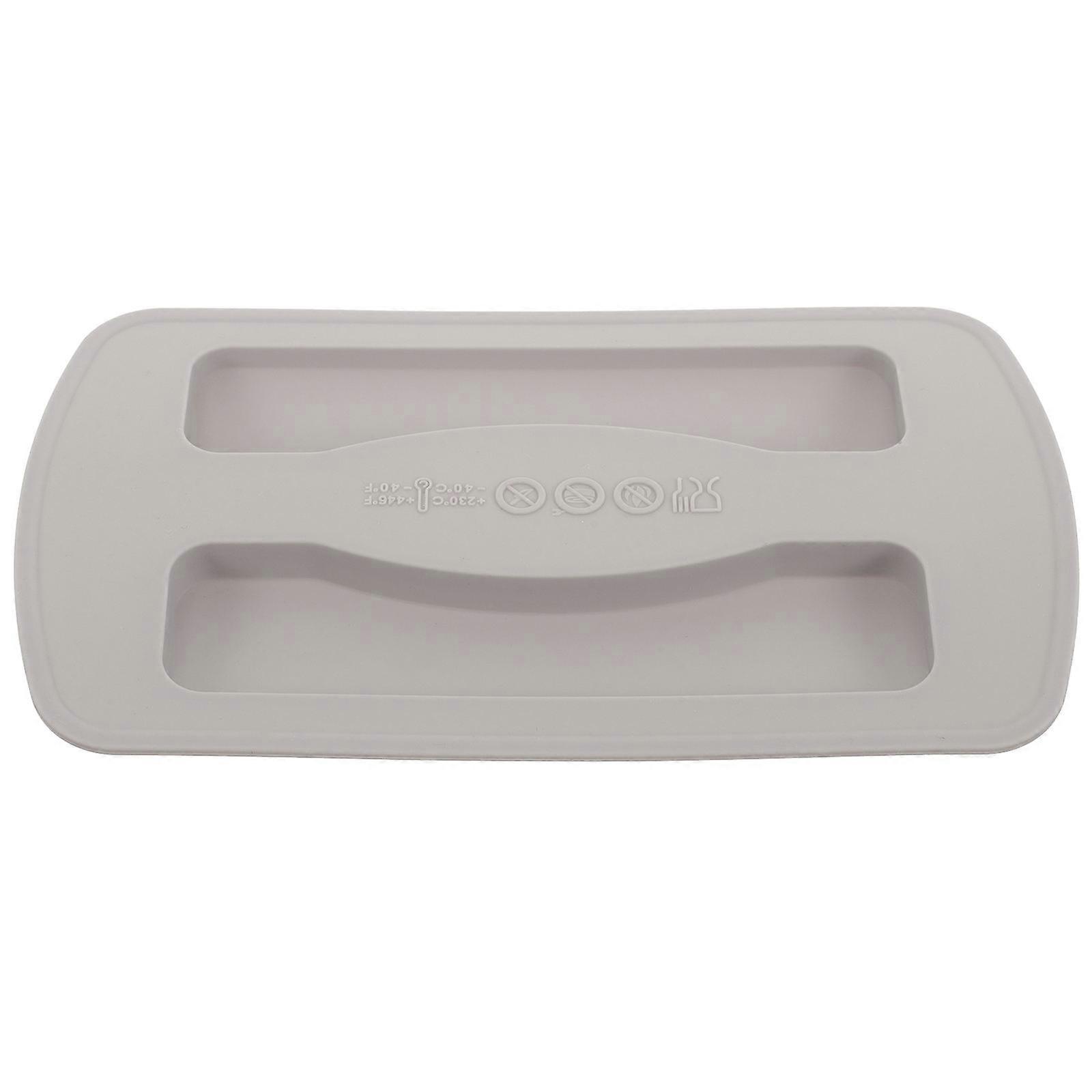 Electric Bread Maker Upper Cover Dustproof Toaster Lid Replacement Kitchen Appliance Protector Easy Clean Gray