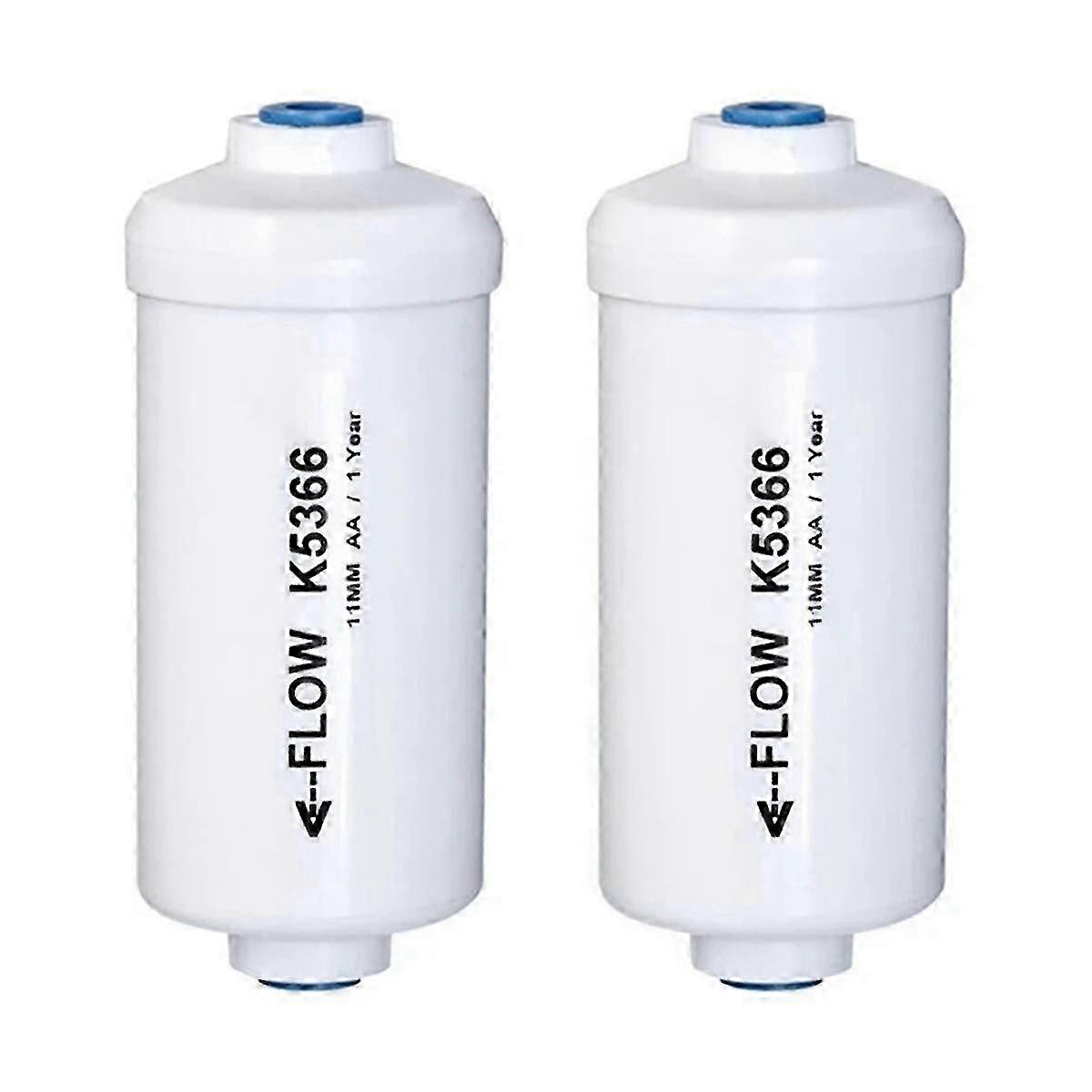 2 Pcs Replacement Fluoride Water Filter K5366 Compatible With Gravity Water Filtering System Purification Elements