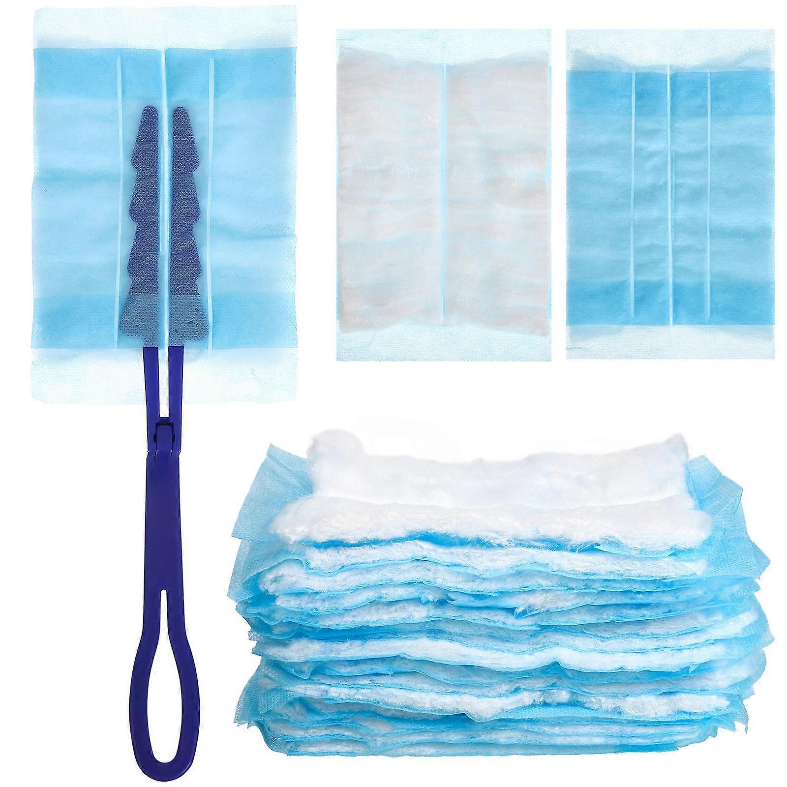 Versatile Electrostatic Duster for Cars with Efficient Disposable Cleaning Heads
