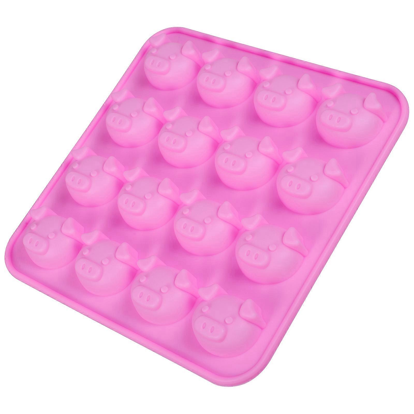 Creative Pig Design Mold, Suitable for Cake Fondant Jelly Crafts with Non-Stick Feature