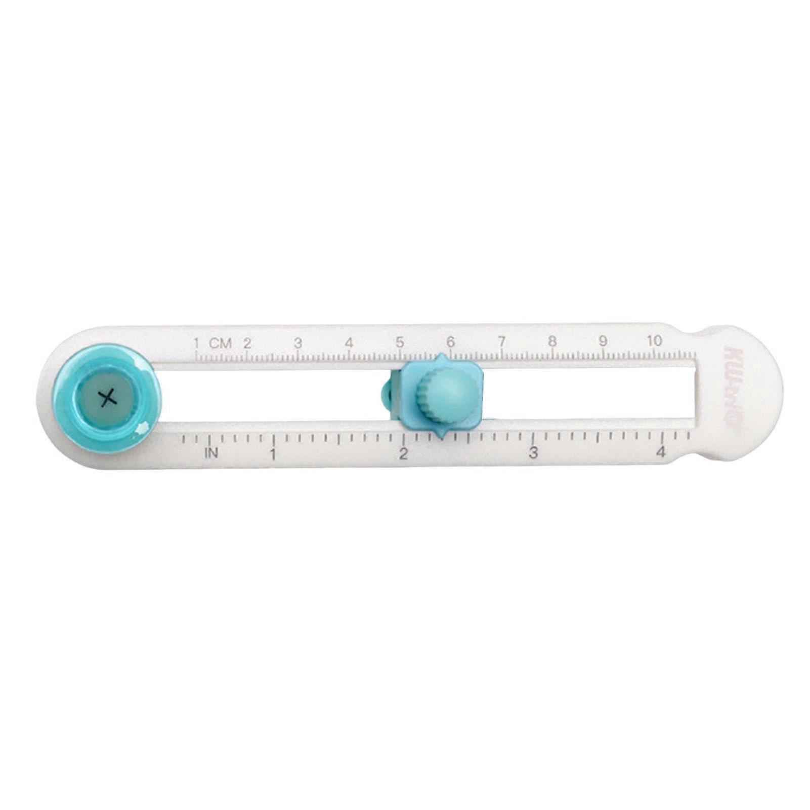 Rotary Paper Cutter For Crafts, Round Trimmer Tool With Clear Scale, Precise Cutting