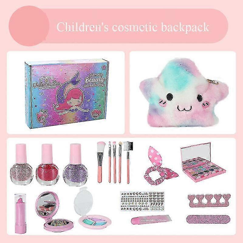 Kinderkosmetik Make-up Nagellack Set Simulation Make-up Spielzeug 2025