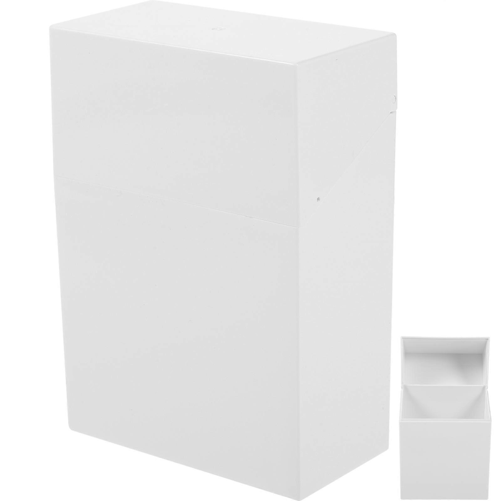 Small Object Organizer Storage Box For Hair Ties Home Flipping Lid Design 1Pack