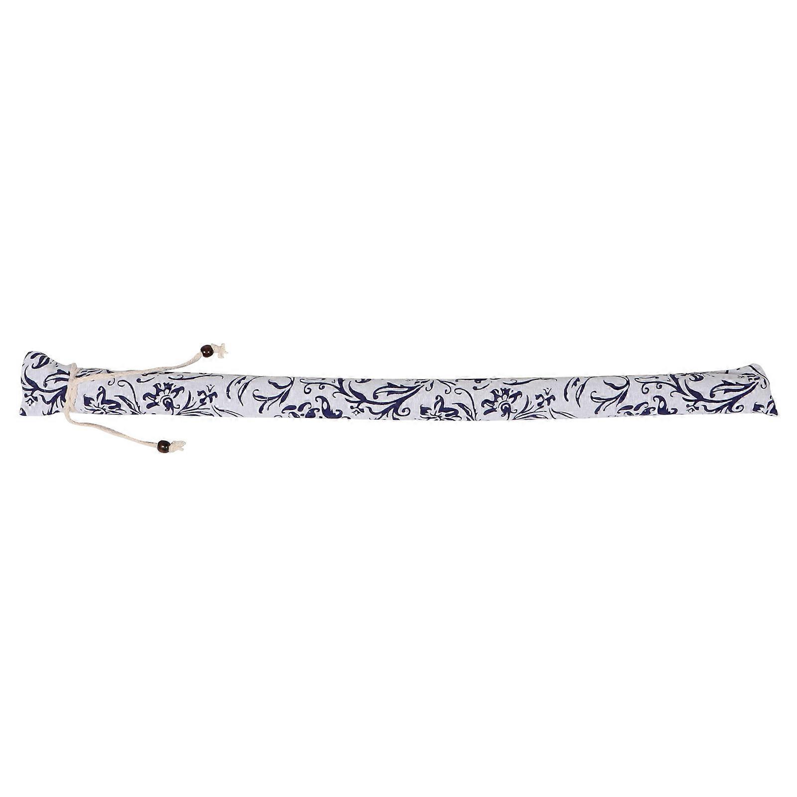 Flute Sleeve Bag Elegant Printing Scratch-Proof Musical Instrument Bag For Travel 60.00X6.00X0.20CM 1Set