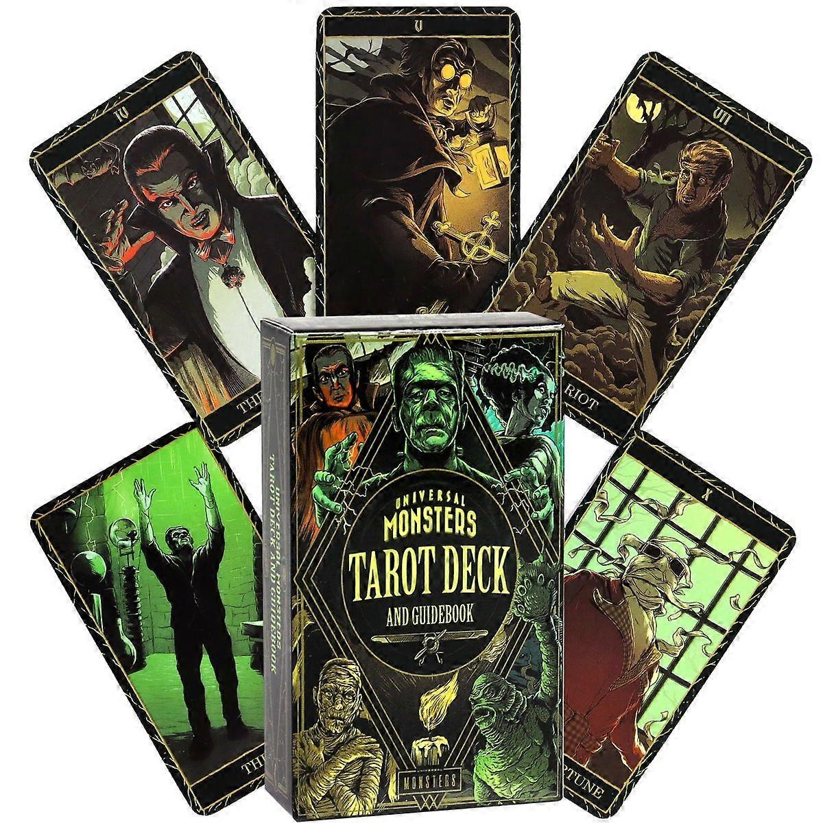 Universal Monsters Tarot Deck: Horror Movie Tarot Cards Set