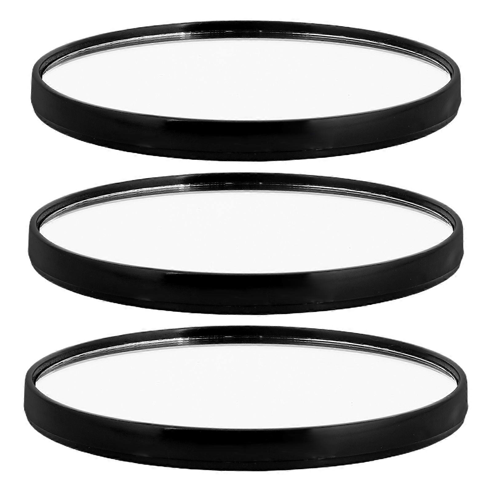 Wall Mounted Magnifying Mirror 5x Magnification Makeup Application Portable Travel Stick On Shower Mirror 3Pack