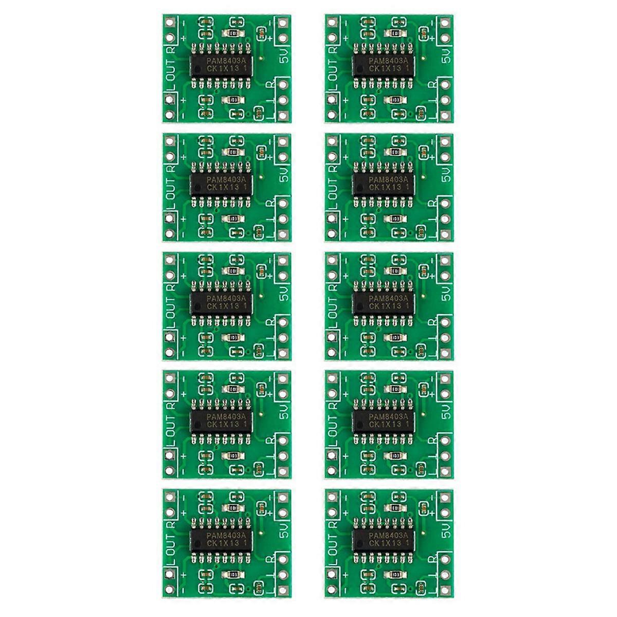 10 PCS PAM8403 Module Super Mini Digital Amplifier Board