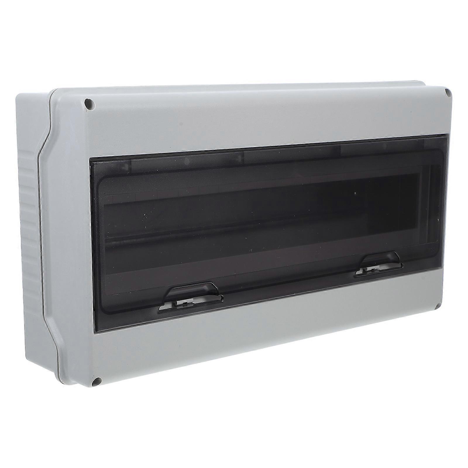 Weatherproof Circuit Breaker Box with Bus Bars and Rail Overload Protection for Electrical Systems