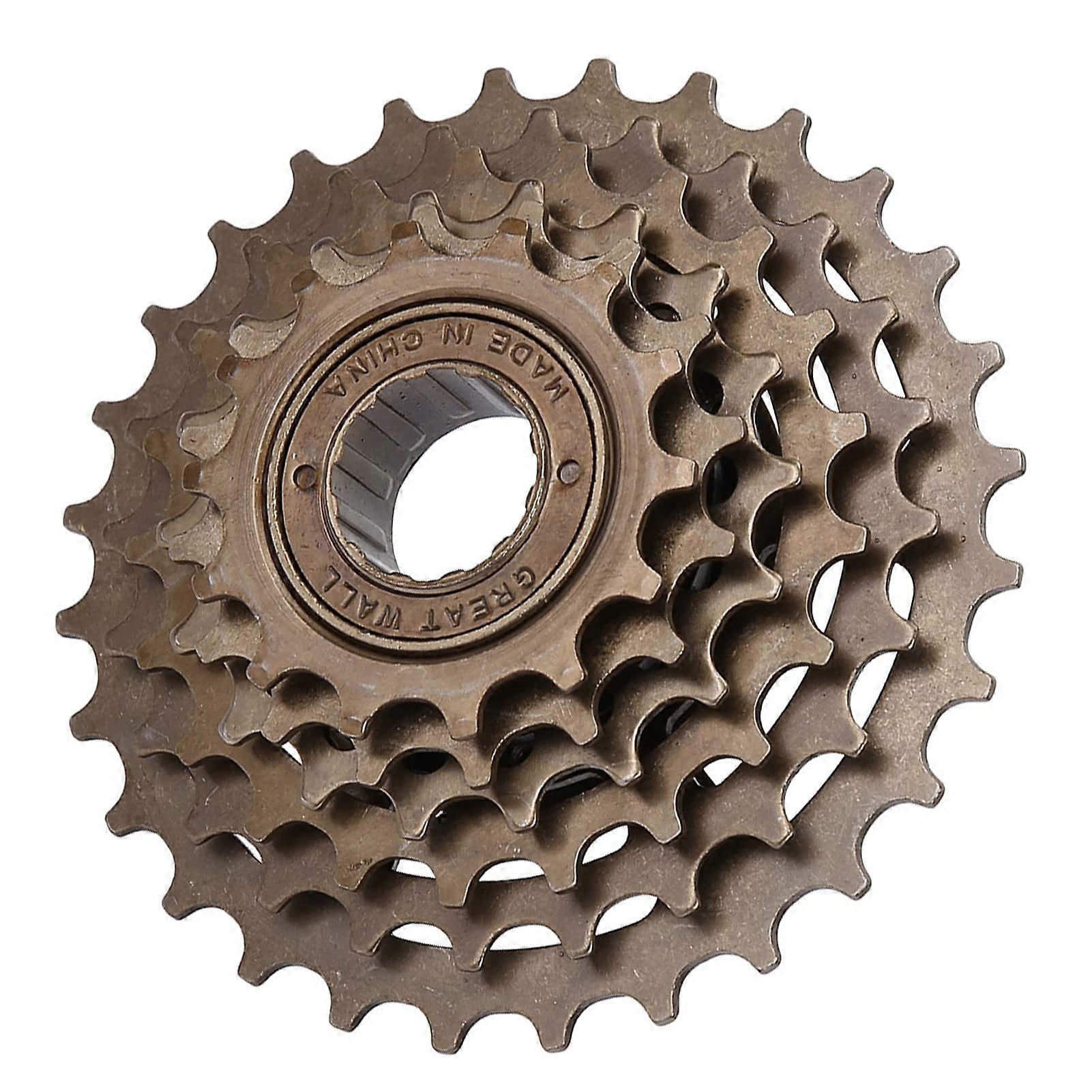 Bicycle Freewheel Set 6 Speed 14T-28T Mountain Bike Sprocket Replacement Accessories Compatible with 6-Speed Systems