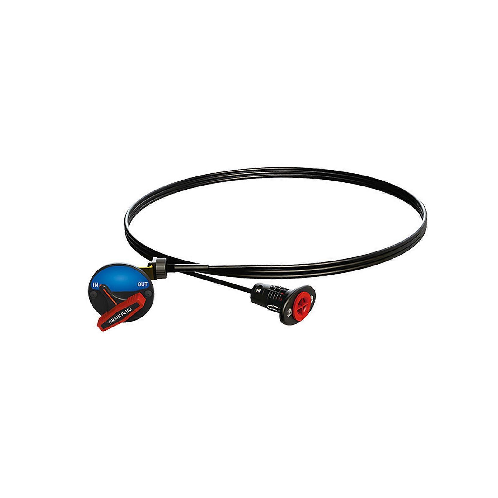 Remote Drain Plug 9.8ft Actuator Cable and Plug for Boats Universal Leak Proof Drain Plug Sealing System Easy to Operate