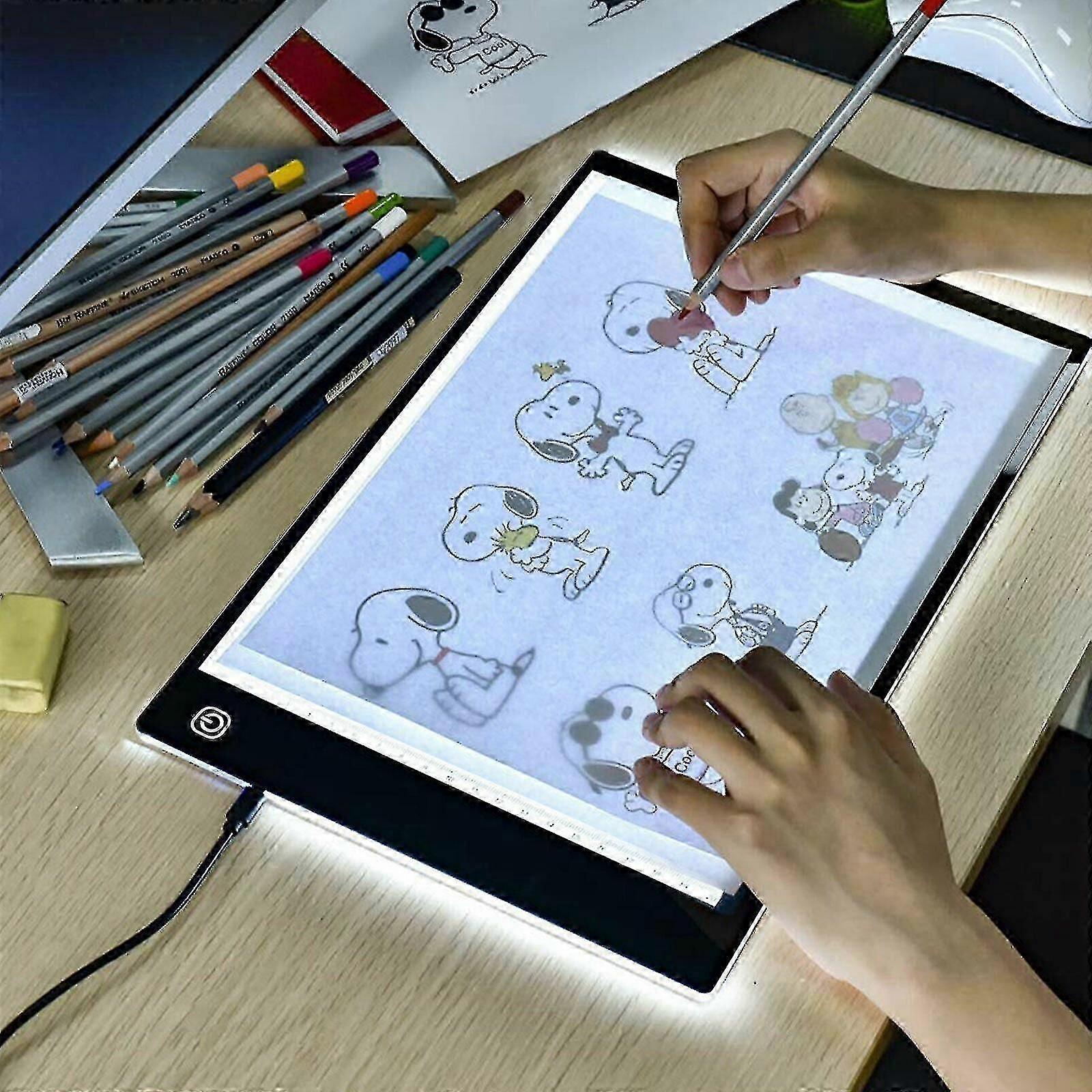 Kxj-a4 Ultra-thin Portable Led Light Box Tracer Usb Power Led Artcraft Tracing Light Pad Light Box For Artists,drawing, Sketching, Animation.