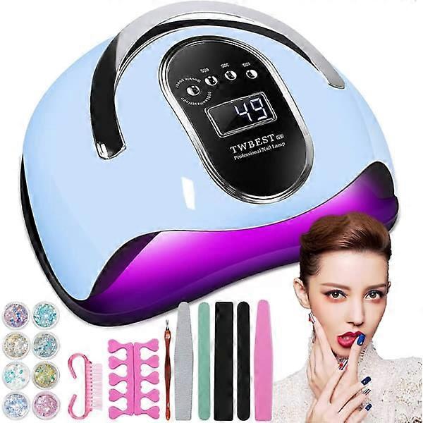 IC 168W UV/LED lamp with timer function