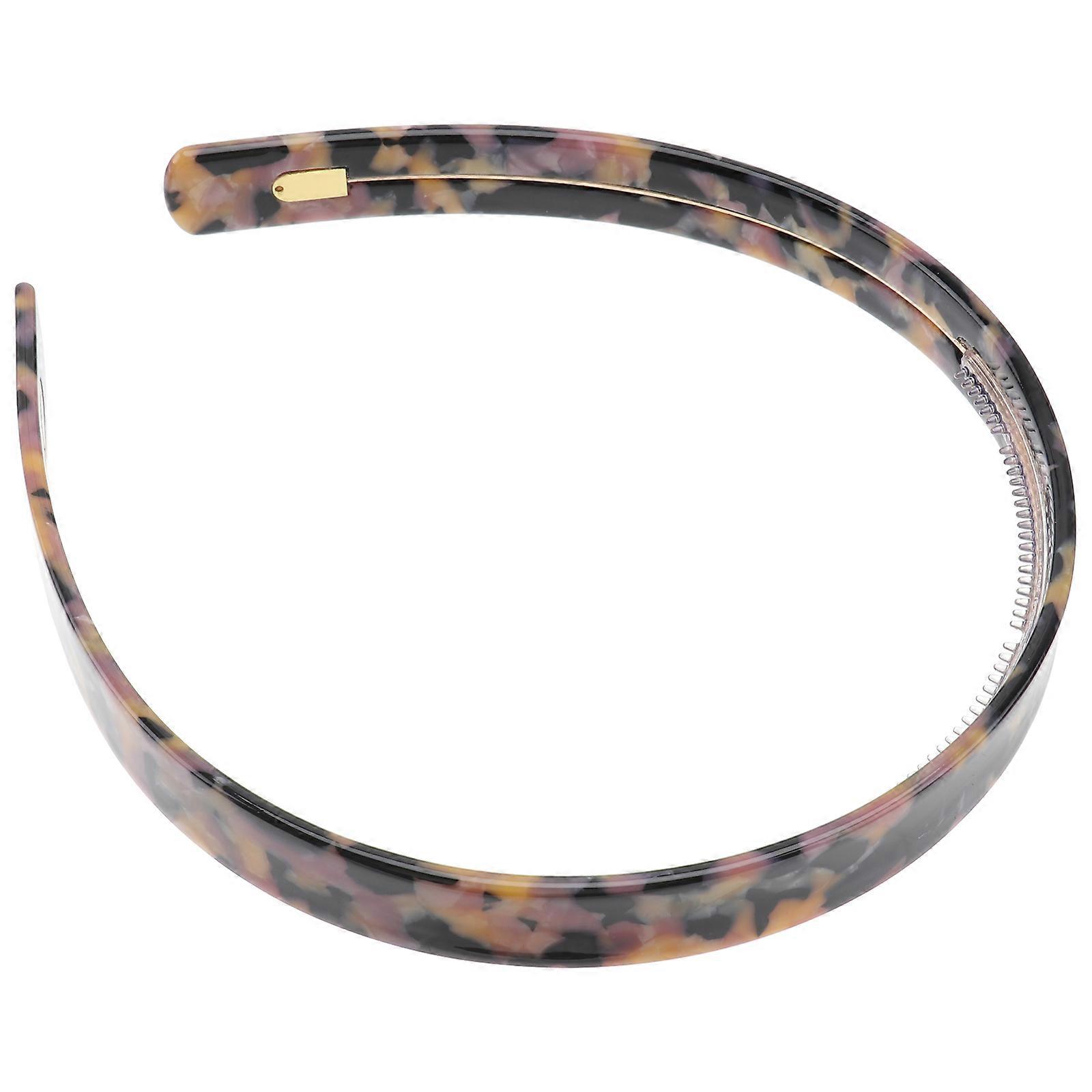 Pink Plastic Headband for Decor Non-slip Durable for Sports Reading Daily Wear Travel Party