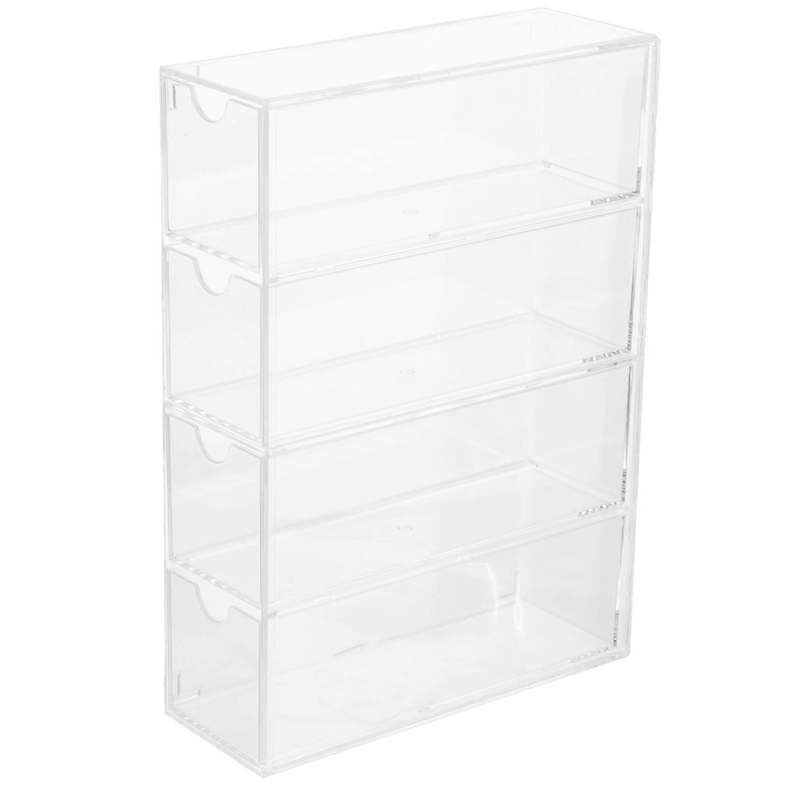 Eyeglass Organizer Sunglasses Organizer Acrylic Material Collectors General Users 9.8X6.7X2.4in 1Pack