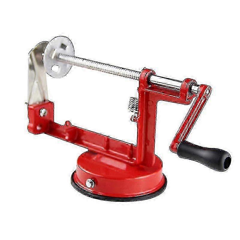 Für Apfelschäler Entkerner, 5 In 1 Apfelschäler Slicer Corer, langlebiger Hochleistungs-Apfelschäler mit leistungsstarker Saugbasis und Edelstahlklingen