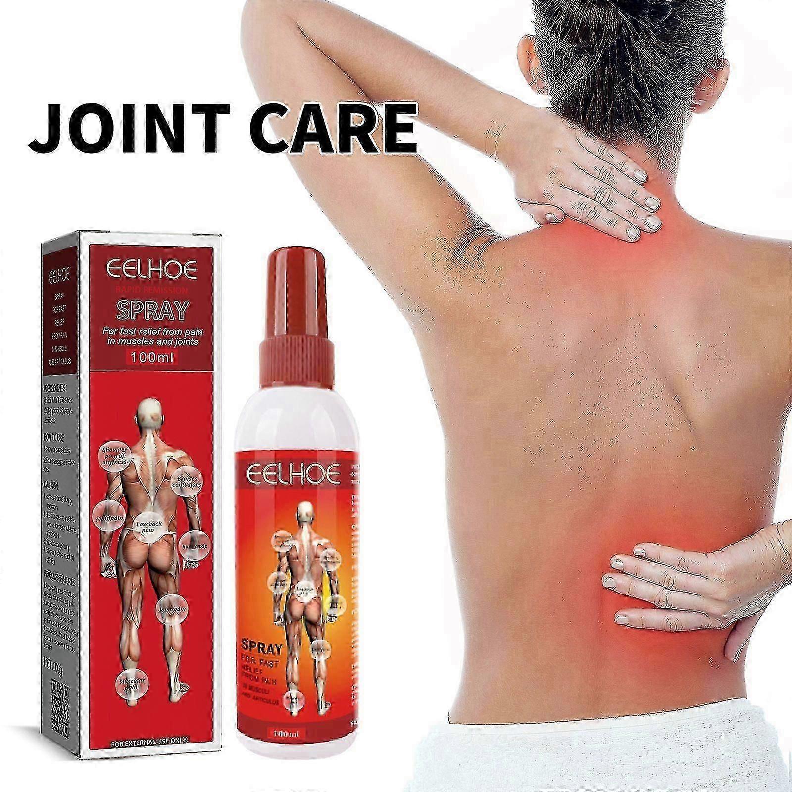Gelenkpflegespray, Massageentlastung Lendenwirbelsäule Kniegelenk und Knochenschmerzbehandlungsspray