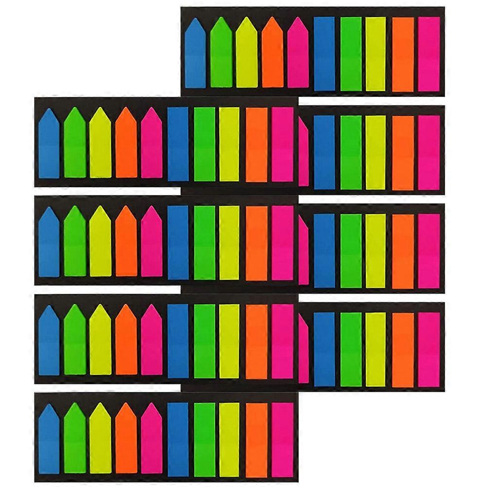 Page Markers For Books Paper Mark Sticker Organizing Documents General Users Multi-Colored 8Sets