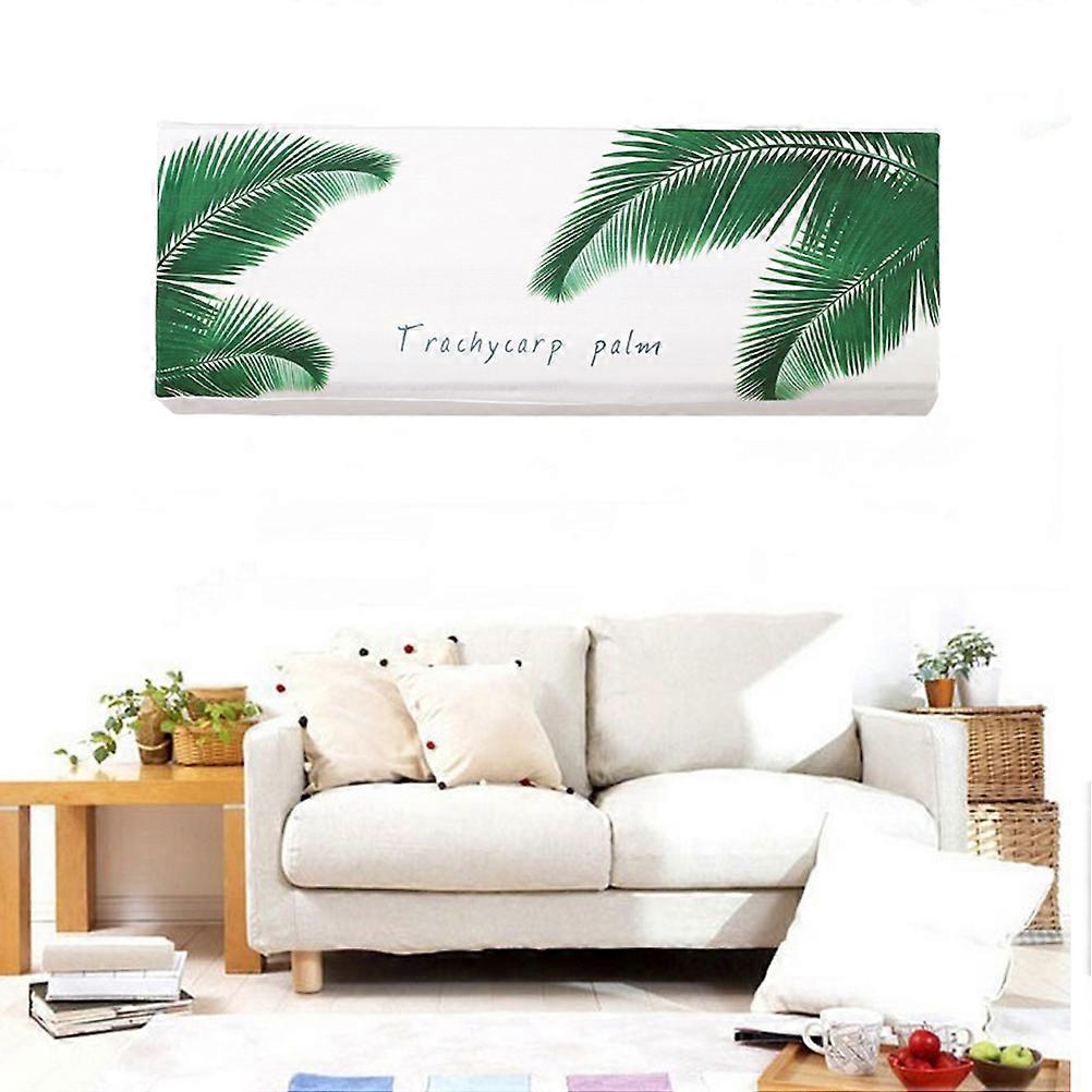 Wall Air Conditioner Cover Dustproof Elastic Fabric Multi-Colored 95x30x20cm Protective Home Use 1Set