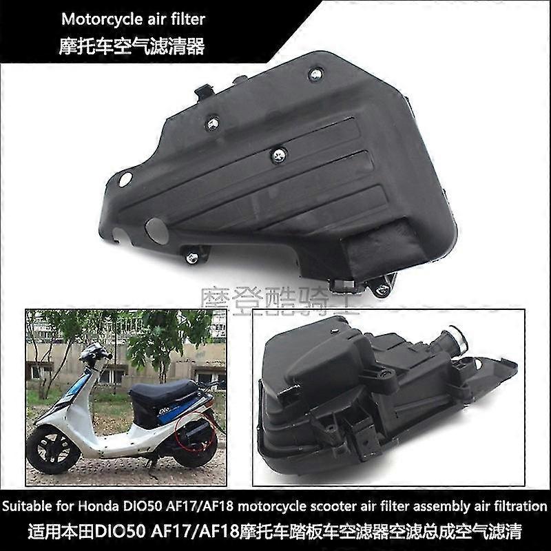 Air Filter Assembly Compatible with Honda DIO AF17 AF18 AF24 Modified Design Includes Throat for Enhanced Performance