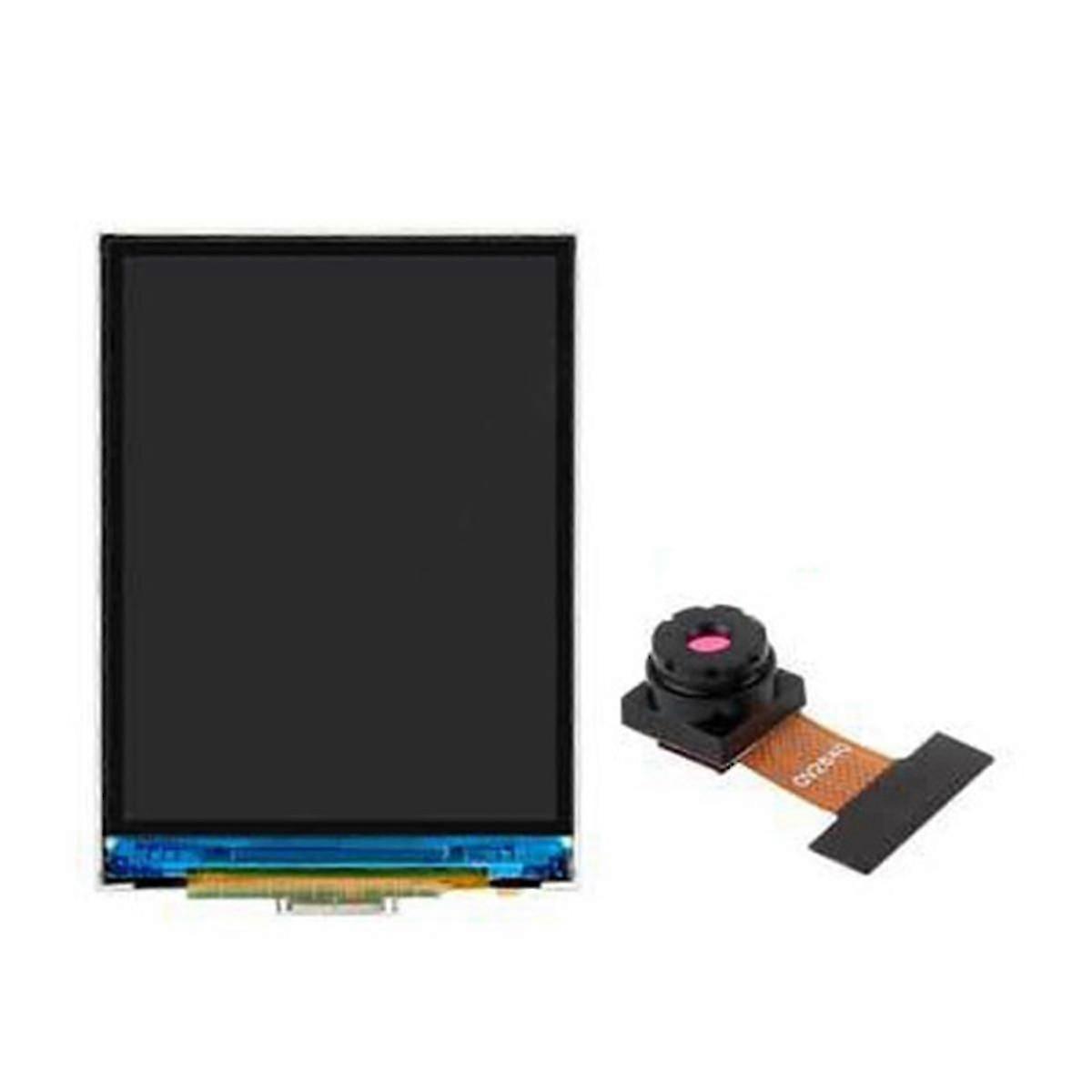 ESP32 S3 LCD Camera Development Board with 2-Inch Display OV2640-2MP Camera QMI8658 Sensor for No-Touch