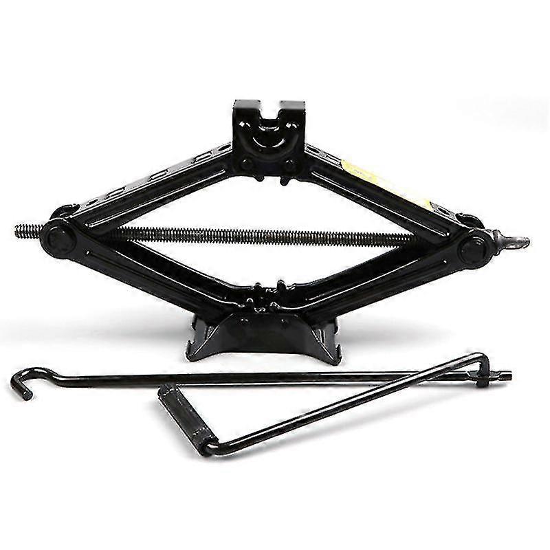 Scissor Jack 1.5 Tons Capacity with Ratchet Handle for Enhanced Strength Design