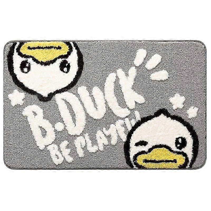 Bath mat Bathroom doormat Humor duck gray 50*80cm
