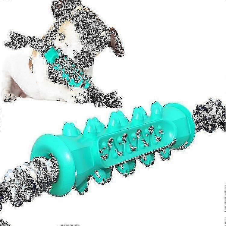 Durable Molar Stick Dog Chew Toy with Rope and Toothbrush Design for Promoting Oral Health in Dogs