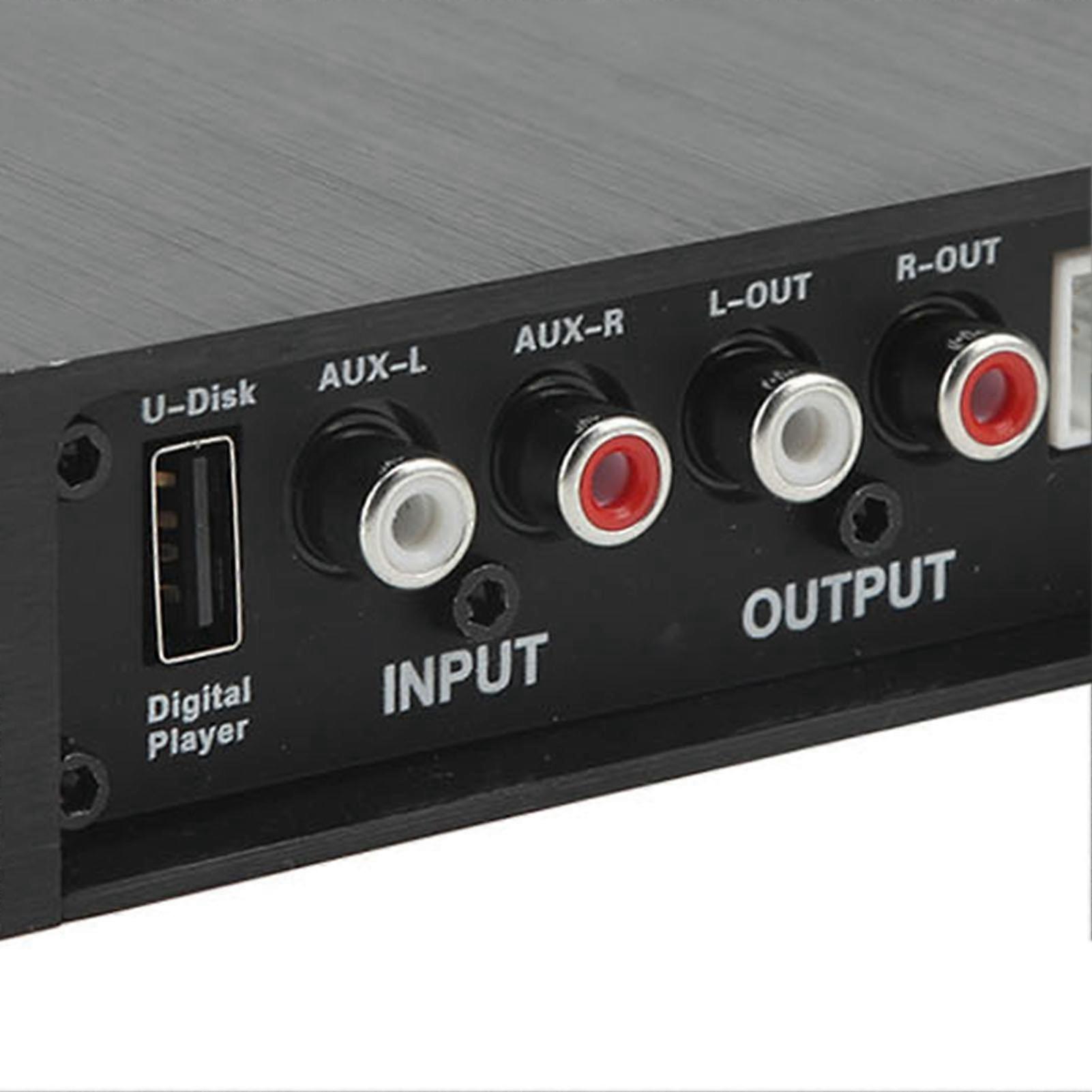 Universal 4 Channel Bridgeable Amplifier Professional High Power Car o Amplifier for Automobile