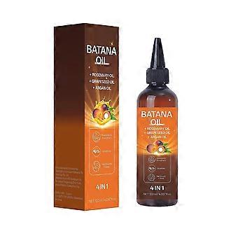 Natural Batana Oil for Hair Growth, 4-in-1 Liquid Batana Oil for Hair, With Rosemary, Argan, Grapeseed Oil, Prevents Dry Hair & Hair Loss for All Hair