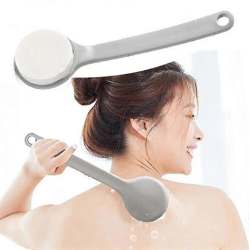 2025 Lotion Self Applicator Aid Shower Scrubber Sponge Bath Back Brush Long Handle